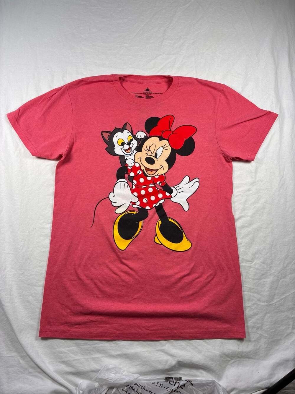 Disney Minnie Mouse and Figaro T-Shirt Size M